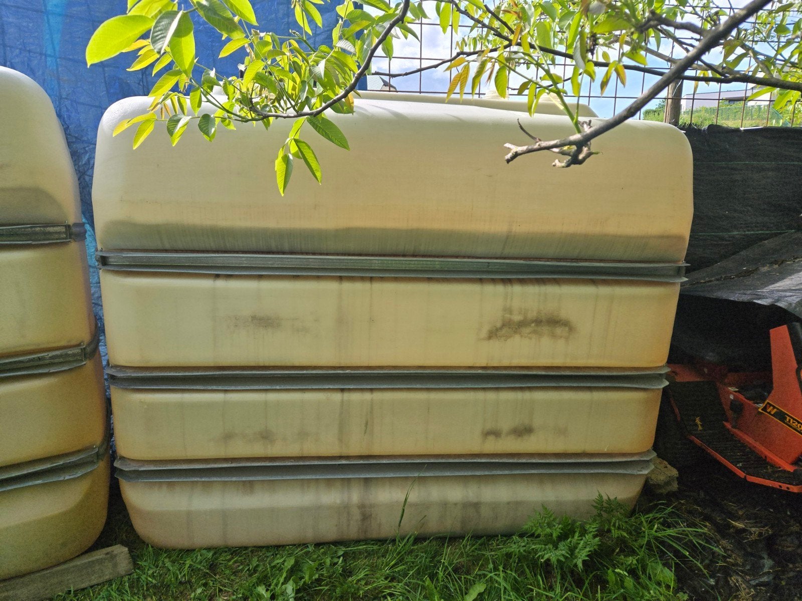 Citerne mazout plastique  renforcée