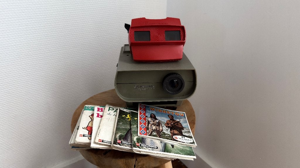 Prachtige Vintage GAF View-Master Set, Ophalen of Verzenden, Gebruikt