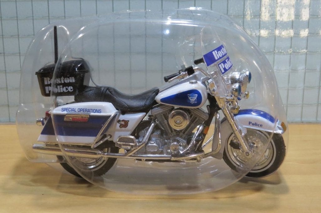 Harley Davidson Boston police department (n014) blister, Ophalen of Verzenden, Nieuw, Motor, Maisto