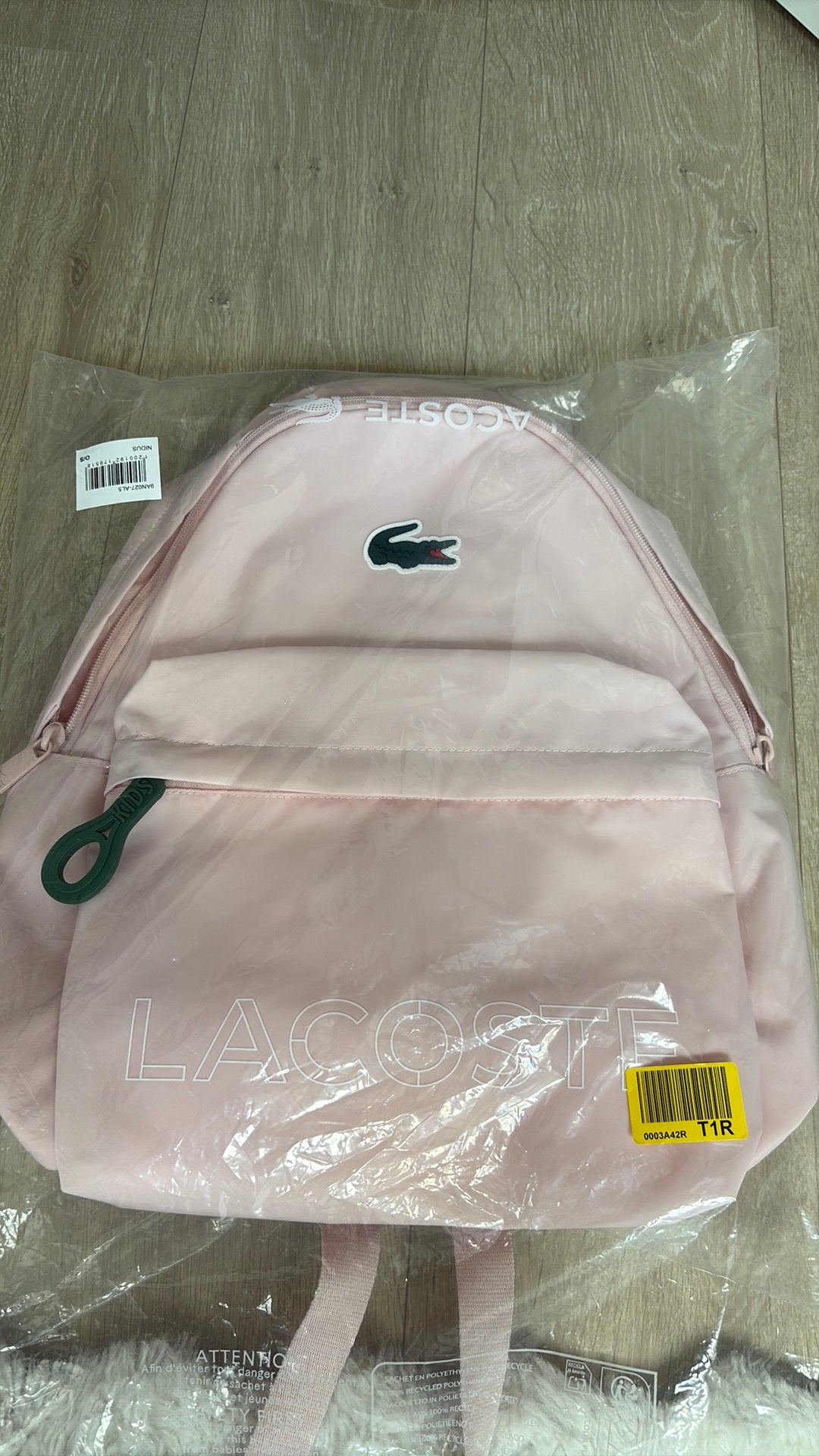 Sac a dos Lacoste rose, Enlèvement ou Envoi, Comme neuf