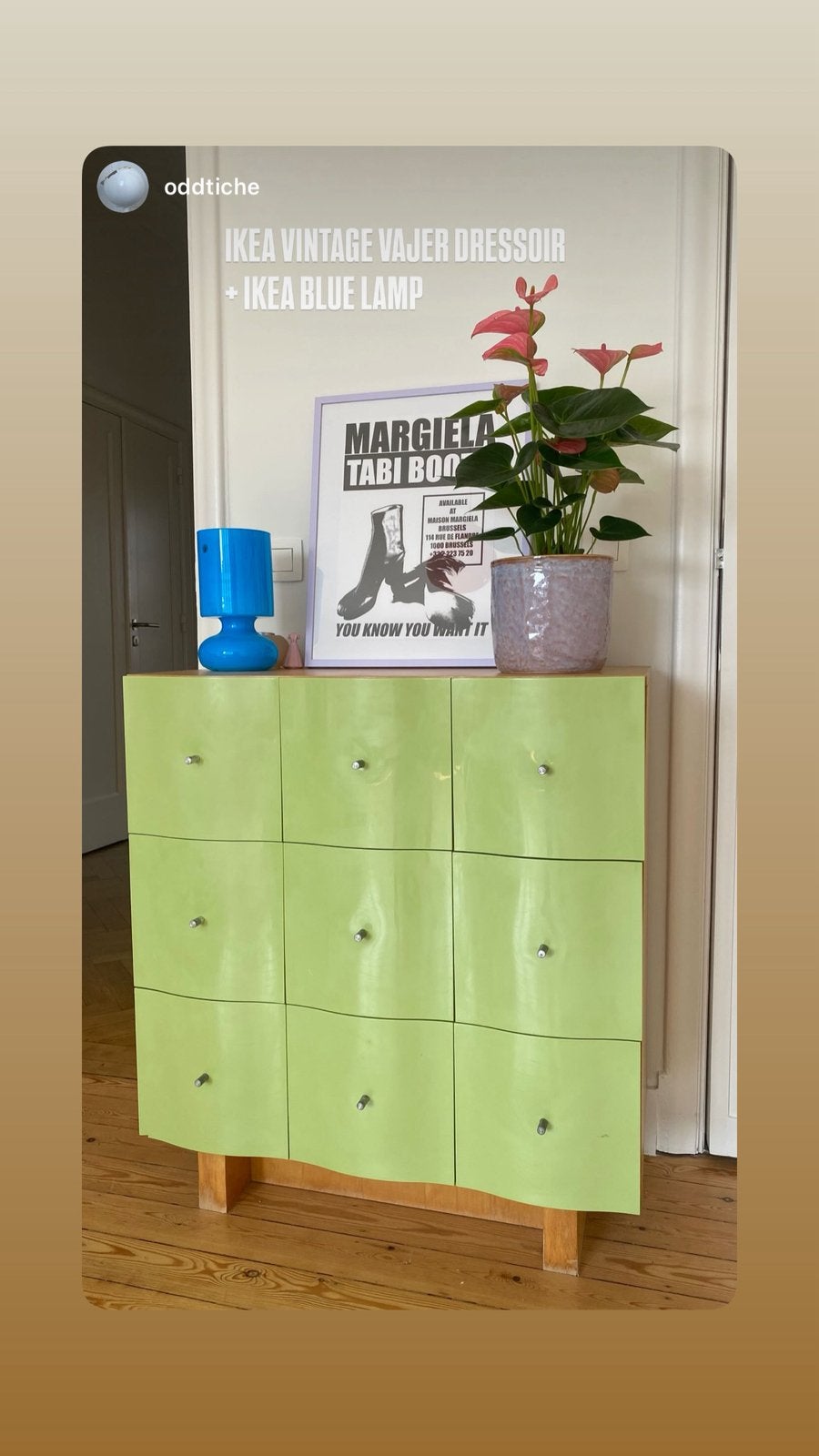 IKEA VAJER ladekast – Thomas Jelinek, Huis en Inrichting, Kasten | Ladekasten, Ophalen, Gebruikt, 5 laden of meer, 50 tot 100 cm