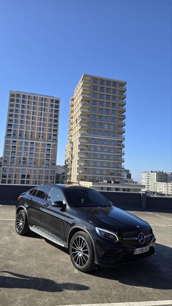 Mercedes GLC 250d 4MATIC Coupé 2017 – Pack Night 204ch, Autos, Achat, Euro 6, Noir, GLC