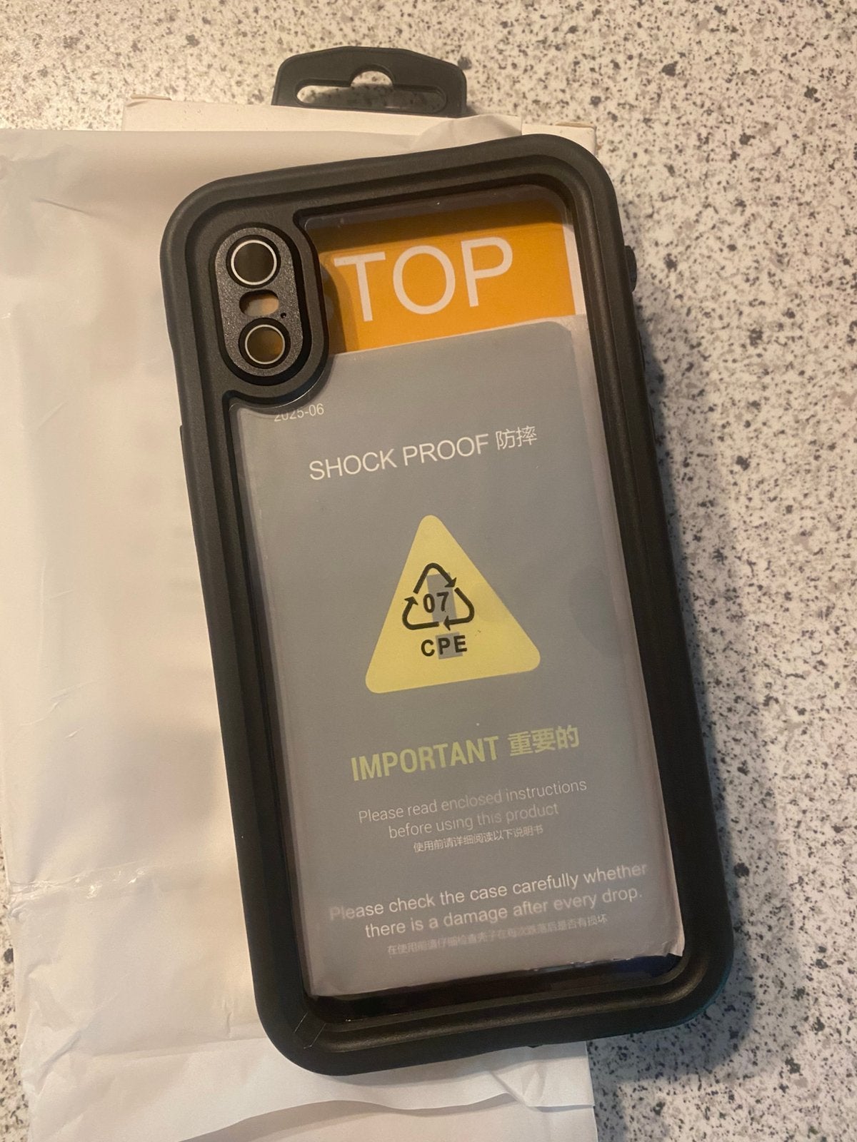 Iphone 16 full body case, Télécoms, Enlèvement, Neuf, IPhone 16, Noir