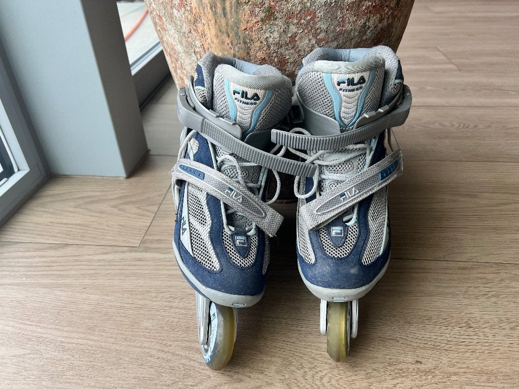Inline skates Fila, Gebruikt, Dames, Inline skates 4 wielen, Ophalen