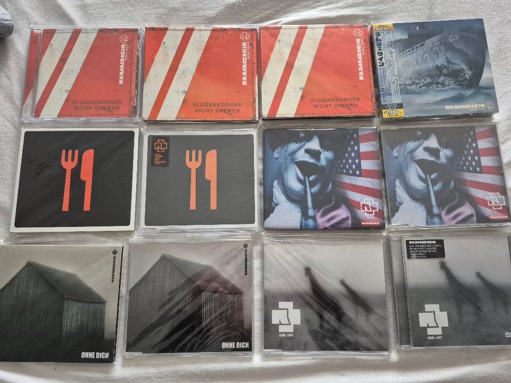 Rammstein - Reise Reise collectie, Cd's en Dvd's, Cd's | Hardrock en Metal, Ophalen of Verzenden, Zo goed als nieuw, Single, Digipak