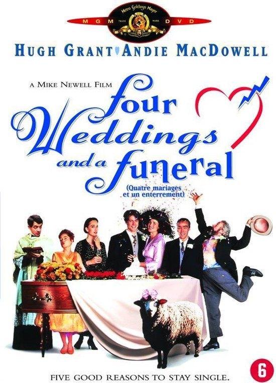 DVD Four Weddings And A Funeral, Vanaf 6 jaar, Ophalen of Verzenden, Zo goed als nieuw