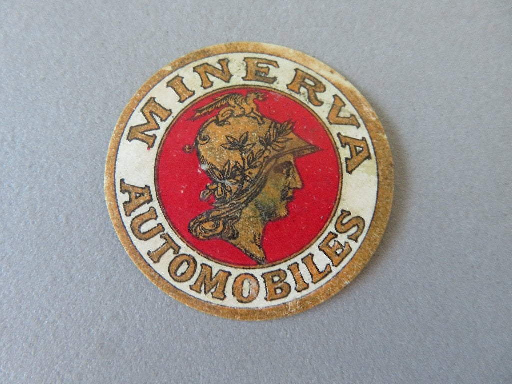 oude Minerva Automobiles Auto,s sluitzegel, Enlèvement ou Envoi, Comme neuf, Autres types
