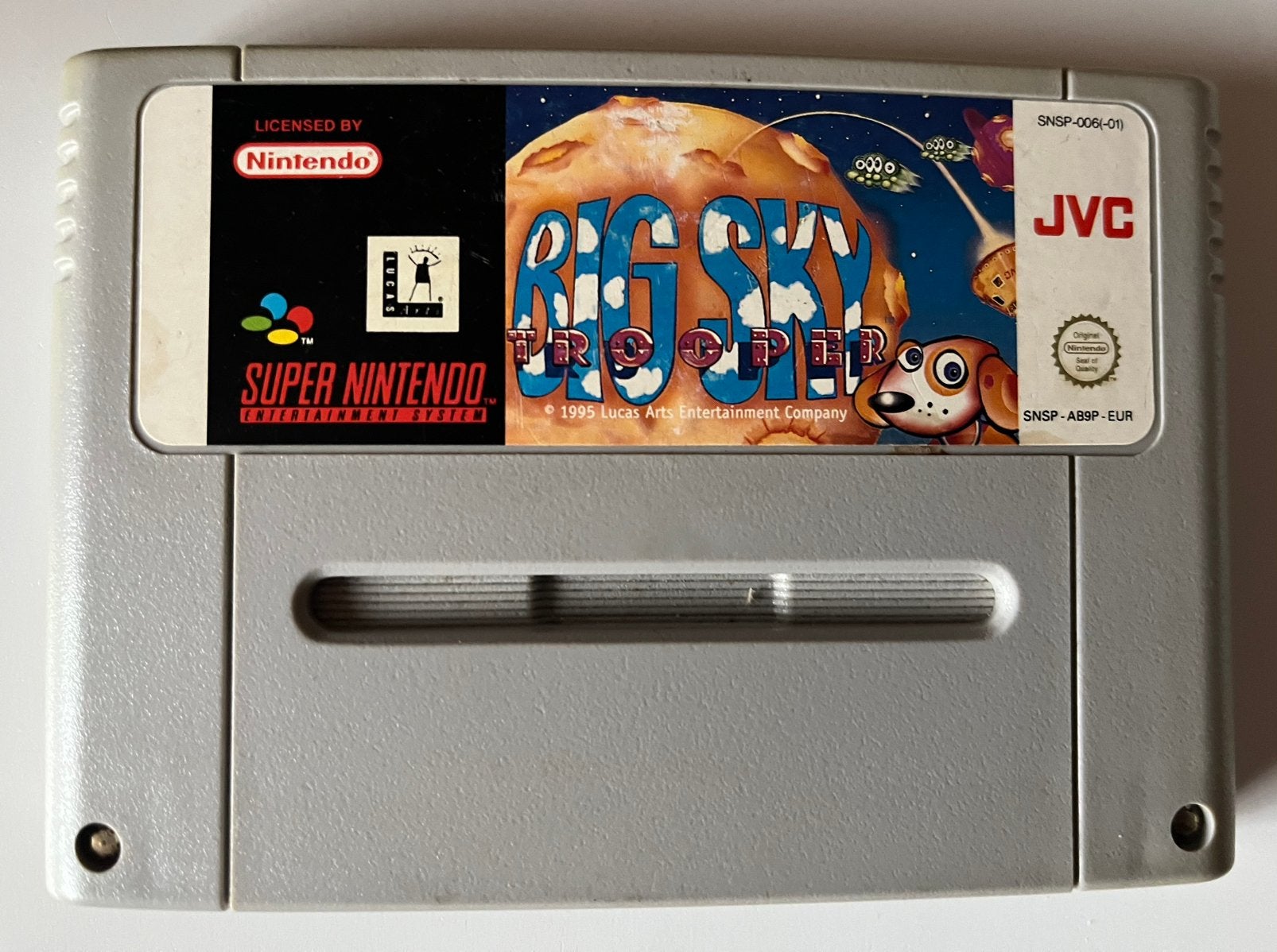 Big Sky Trooper Super Nintendo rare, Consoles de jeu & Jeux vidéo, Enlèvement, Comme neuf