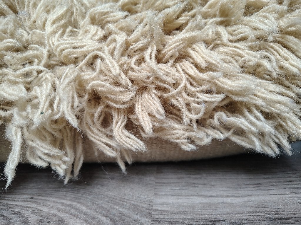 Ferm Living kussensloop wol, Huis en Inrichting, Woonaccessoires | Kussens, Ophalen, Zo goed als nieuw, Wasbaar