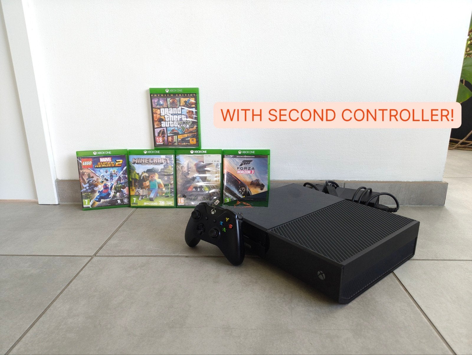 Xbox one, Games en Spelcomputers, Ophalen, Xbox One, Met 2 controllers, 500 GB