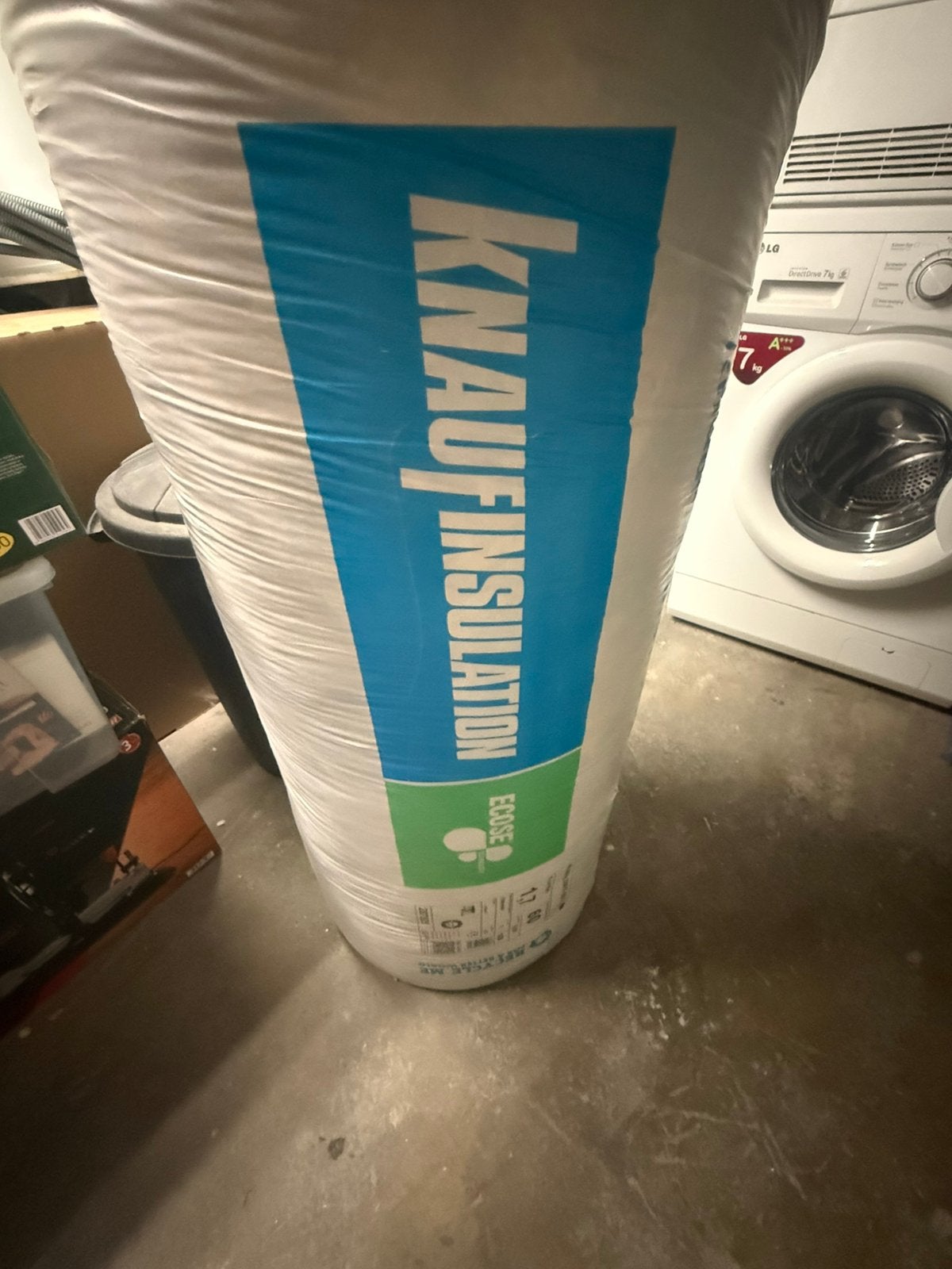 Laine de verre Knauf insulation, Neuf, Laine de verre, 10 à 15 m², Isolation de toiture