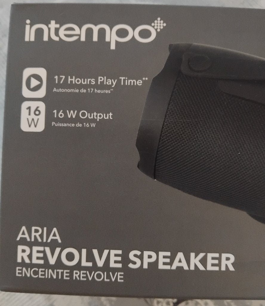 INTEMPO. Revolve Speaker., Audio, Tv en Foto, Luidsprekerboxen, Ophalen, Nieuw
