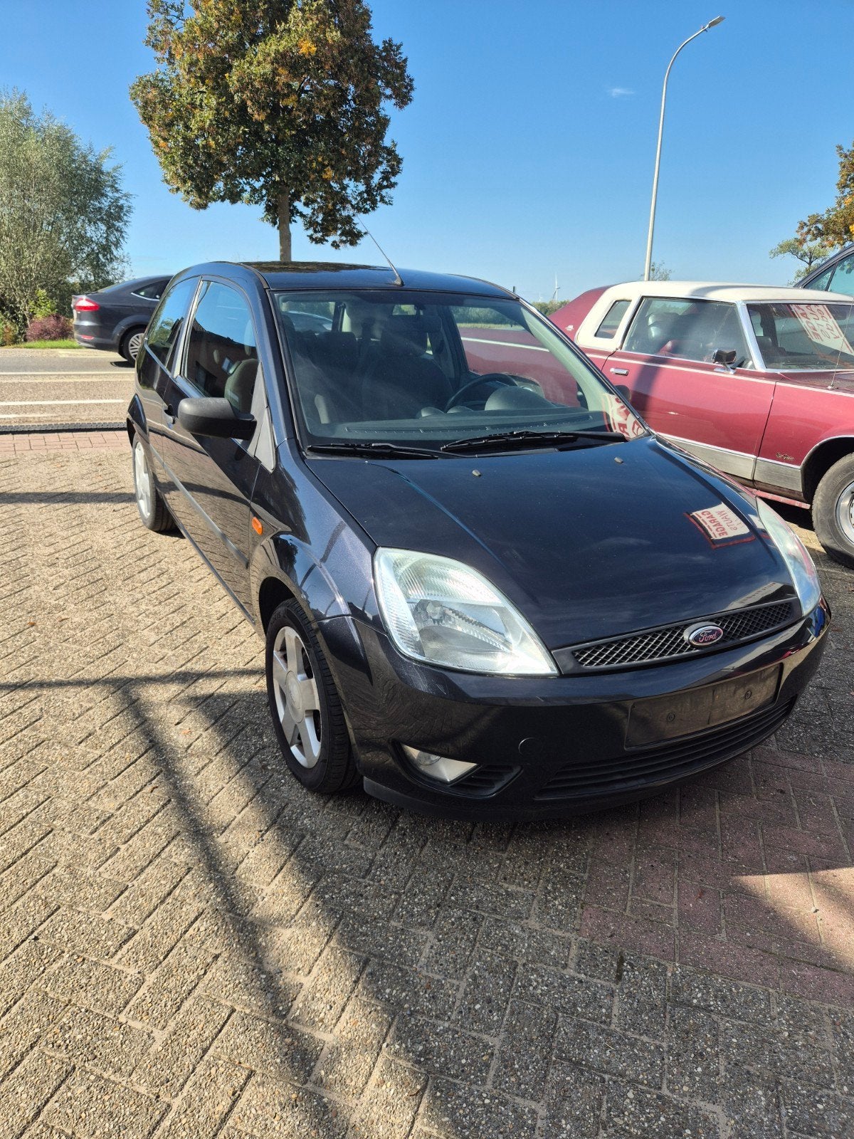 ford fiesta reeds gekeurd in goede staat, Auto's, Voorwielaandrijving, Zwart, Particulier, Fiësta