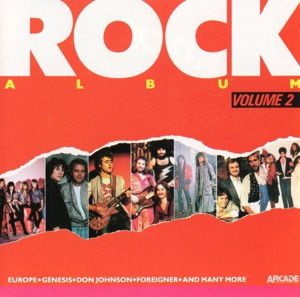 Rock Album Volume 2 (Arcade, Arcade, Arcade) CD, Comp, Cd's en Dvd's, Cd's | Rock, Gebruikt, Overige genres, Inclusief doosje
