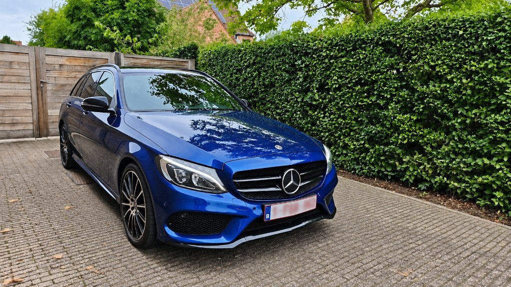 Mercedes Benz C400 4-Matic AMG-line, Autos, Cuir, Achat, Euro 6, Entretenue par le concessionnaire