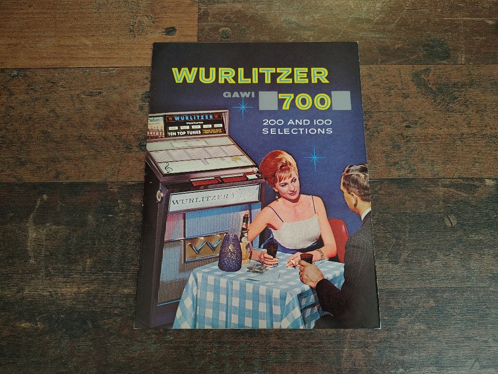 Folder: Wurlitzer 2700 (1963) jukebox, Enlèvement ou Envoi, Wurlitzer