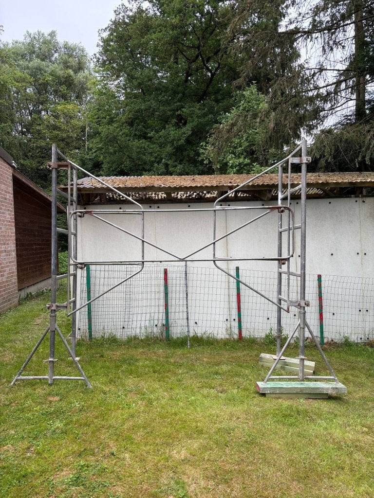 stelling, Doe-het-zelf en Bouw, Ophalen, Gebruikt, Gevelsteiger