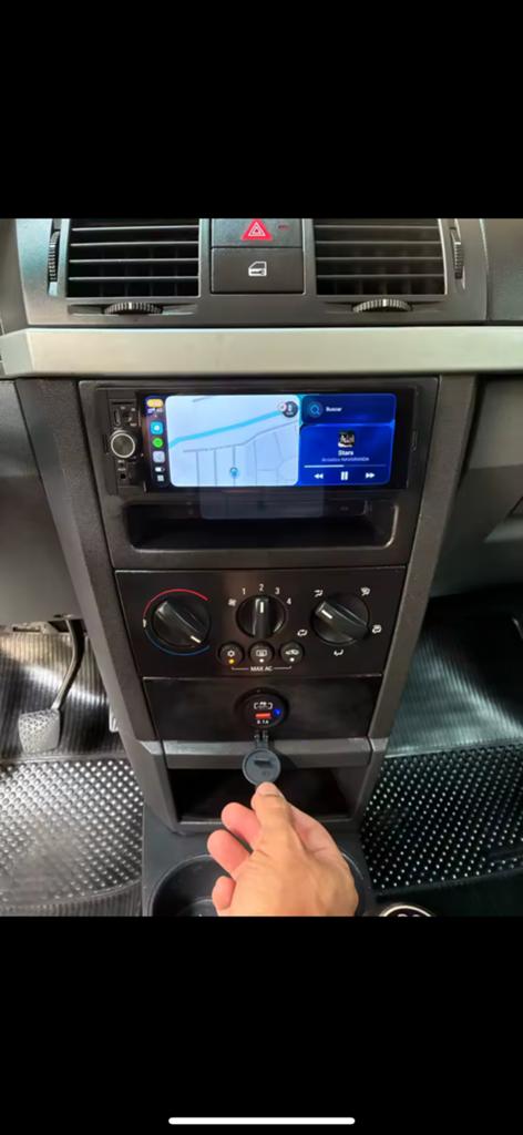 Autoradio 1 din carplay Bluetooth gps radio waza, Ophalen, Nieuw