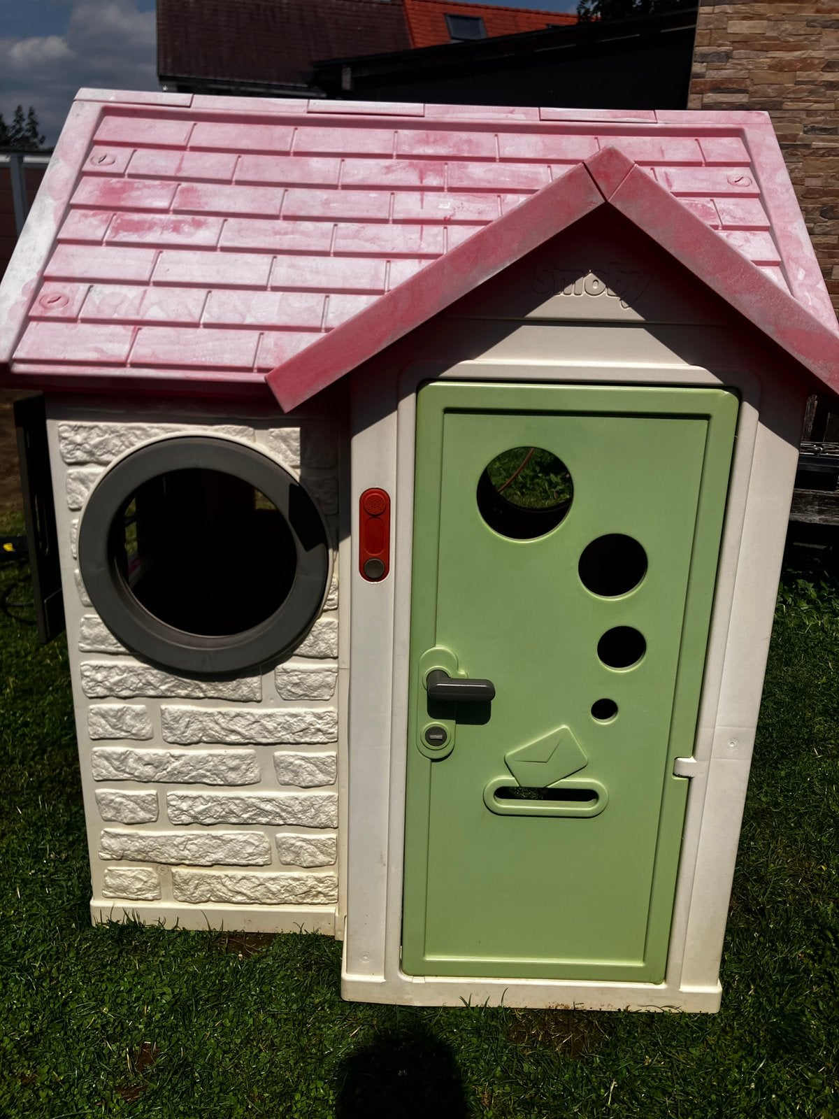 Smoby speelhuisje moet dringend weg, Kinderen en Baby's, Ophalen, Gebruikt, Plastic