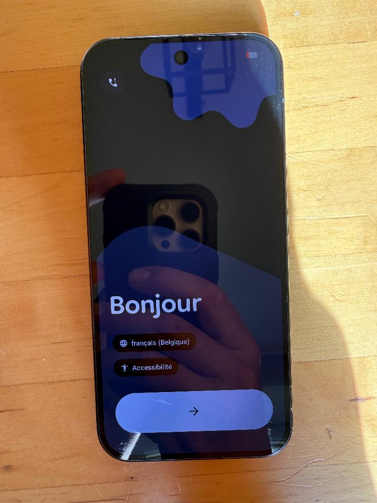 Pixel 9 pro 128go, Telecommunicatie, Mobiele telefoons | Overige merken, Ophalen, Overige modellen, Zo goed als nieuw, Zonder simlock