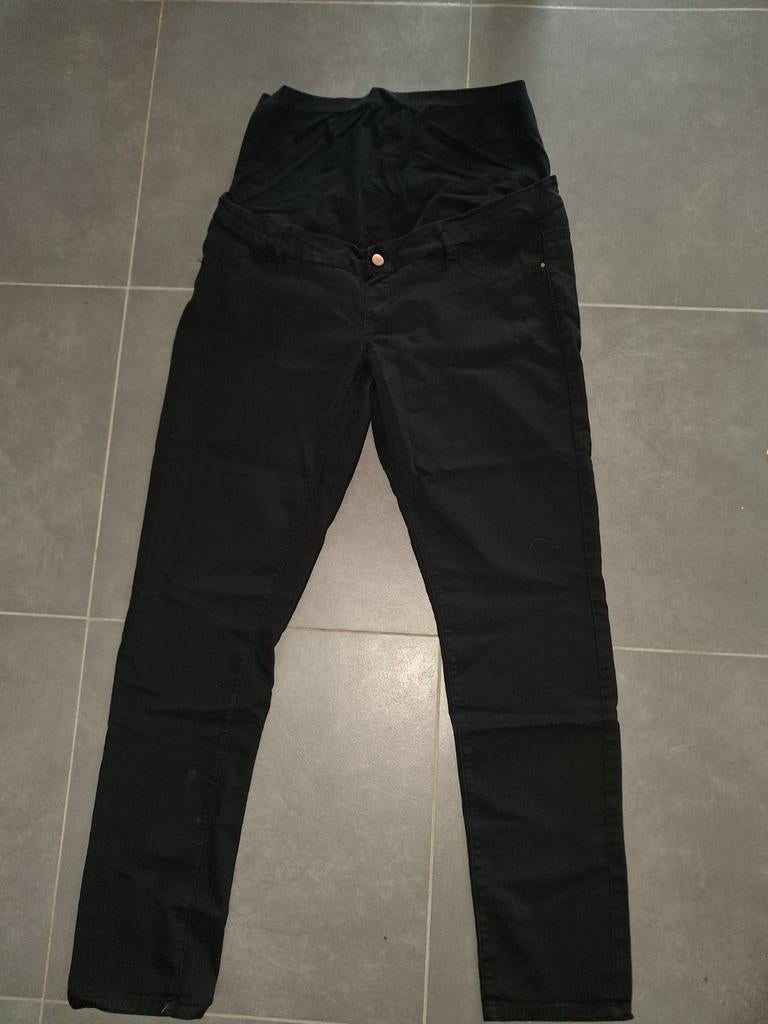 Zwangerschapsbroek mamaliciuos 34, Zwart, Mamalicious, Maat 46/48 (XL) of groter, Ophalen of Verzenden