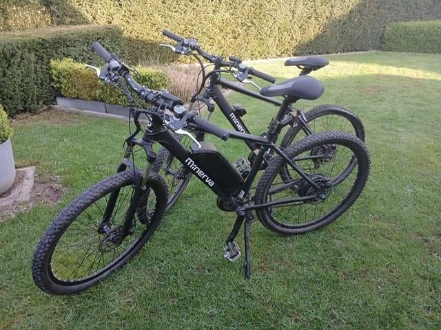 Elektrische mountainbike, Vering, 15 tot 20 versnellingen, Ophalen, Overige merken