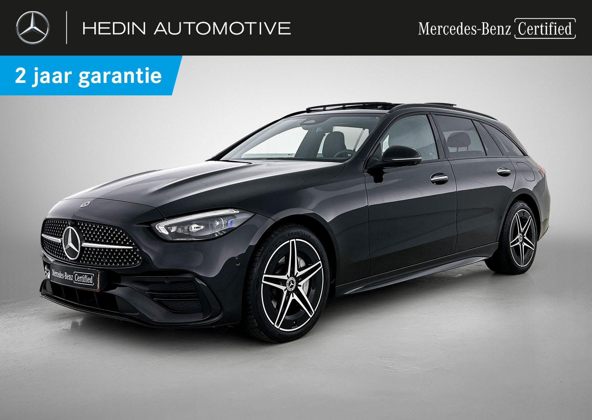 Mercedes-Benz C-Klasse 300 e Break AMG Line | Panoramisch Da, Autos, Electronic Stability Program (ESP), Entreprise, Noir, Automatique