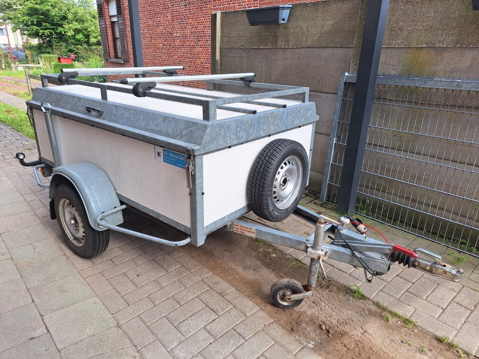 Geremde bagagewagen 750 kg, Auto diversen, Aanhangers en Bagagewagens, Ophalen