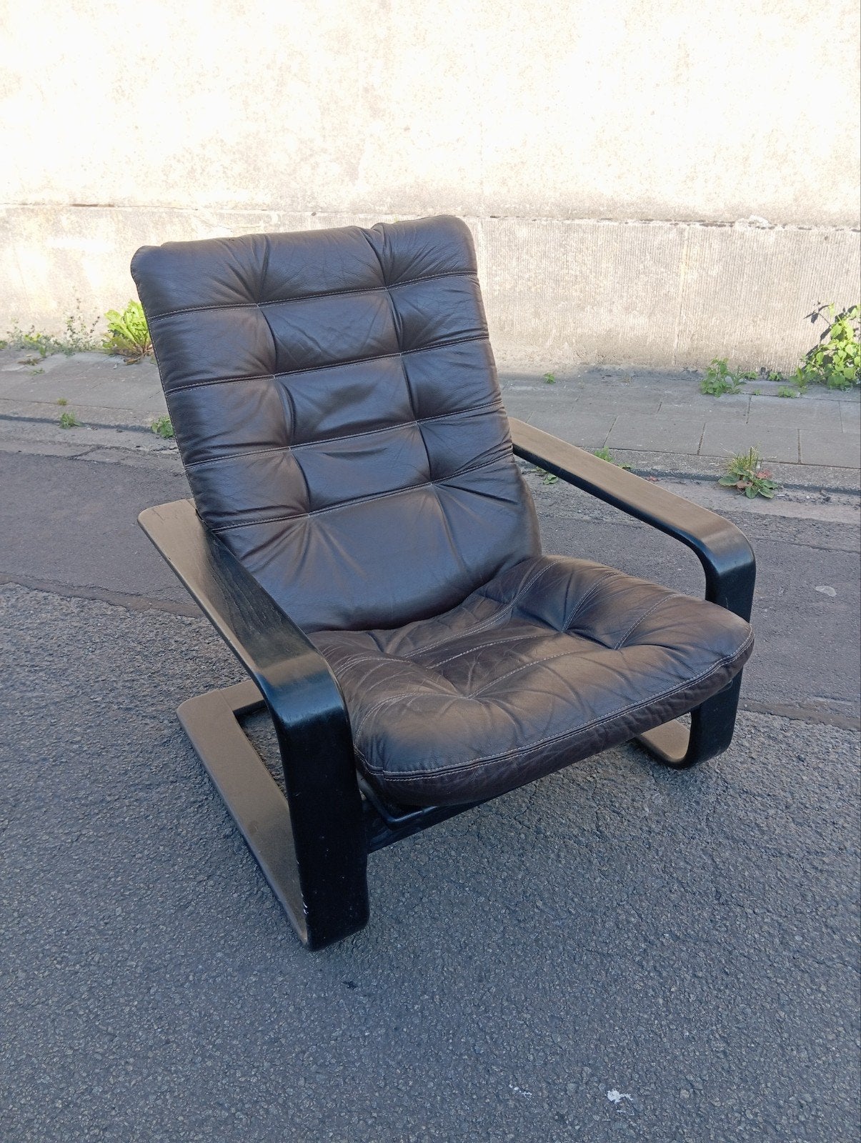 Fauteuil monoplace en bon état, Enlèvement, Bois