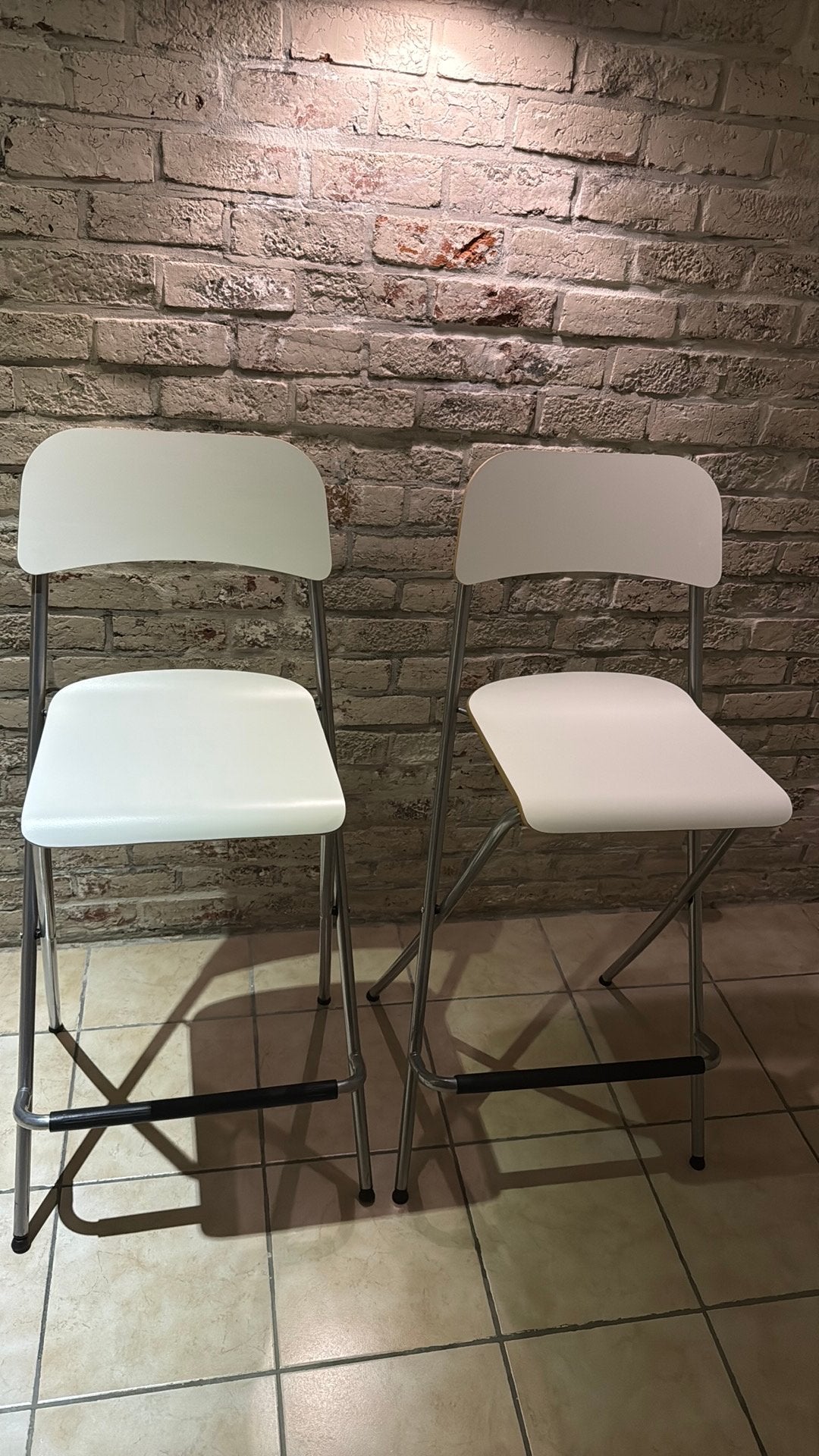 barkruk Ikea, Huis en Inrichting, Ophalen, Met voetsteun, 60 tot 90 cm, Zo goed als nieuw