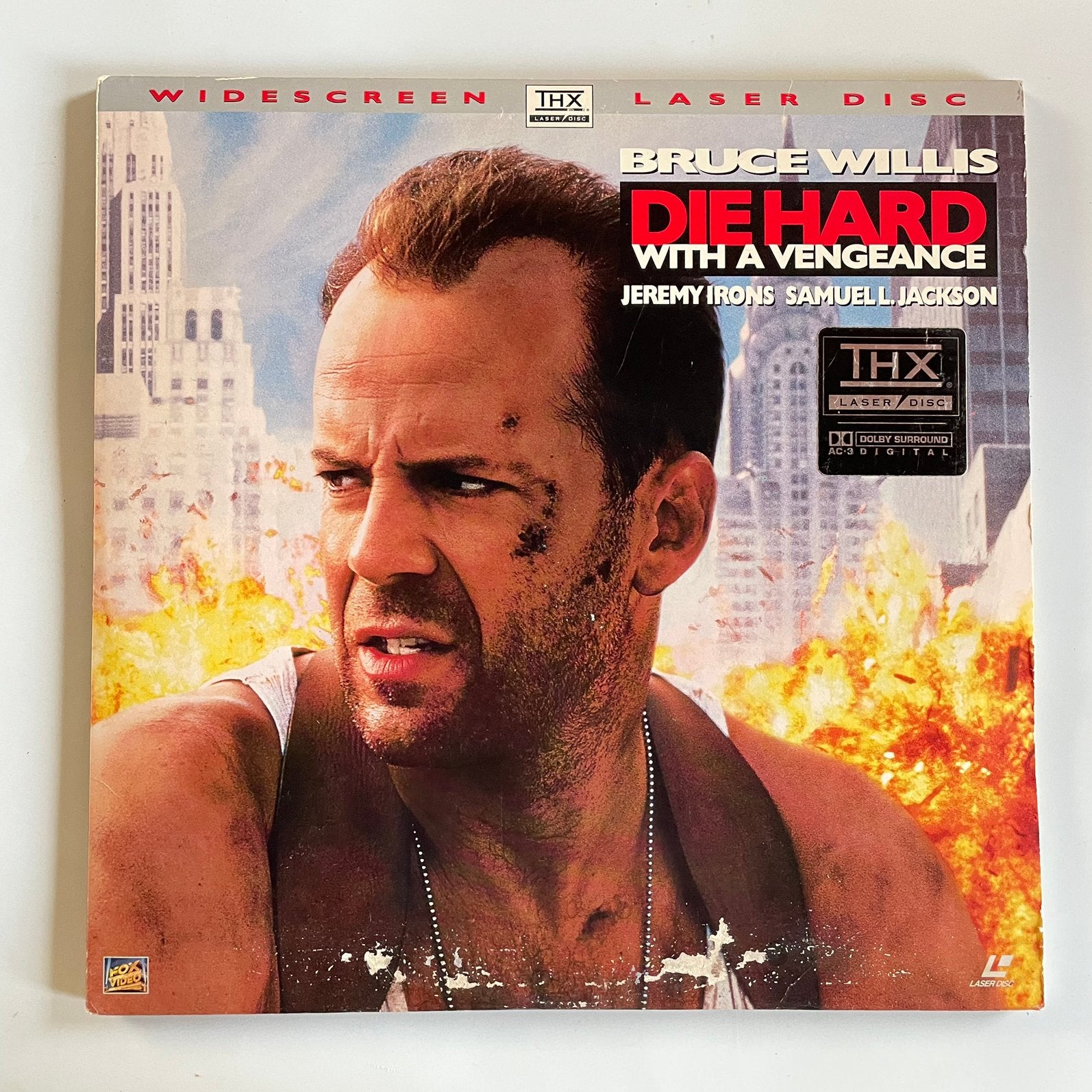 Die hard 3 - Laserdisc, Ophalen of Verzenden, Zo goed als nieuw