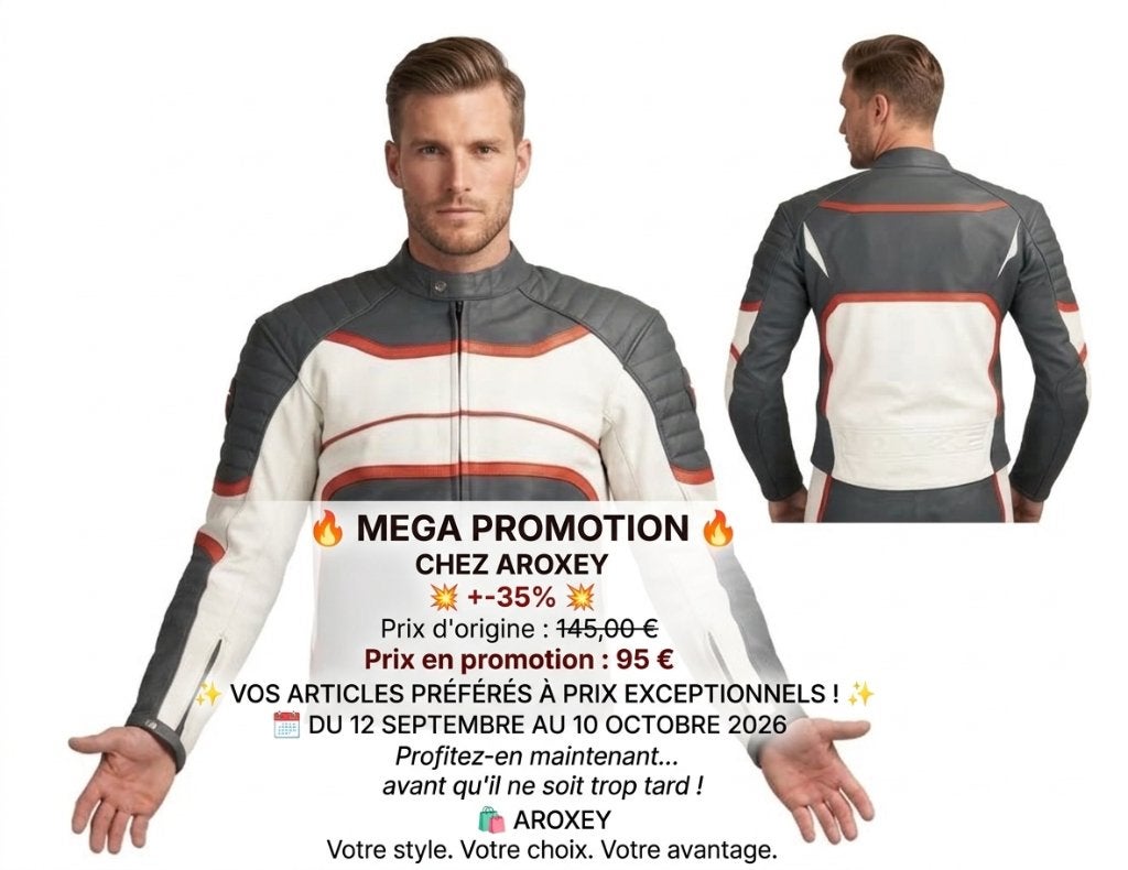 Nieuwe leren motorjas met CE-protectoren, Verzenden, Nieuw met kaartje, Dames, Jas | leer