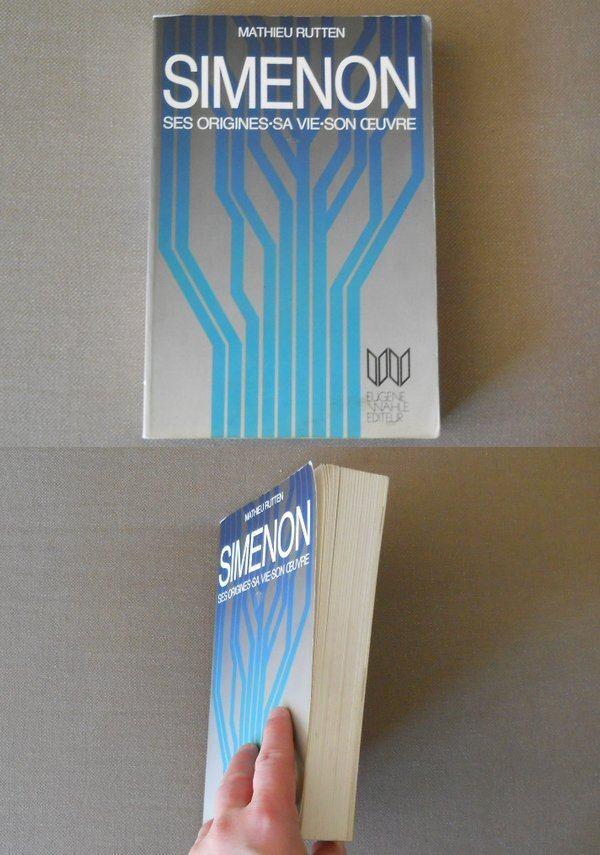 Simenon , ses origines , sa vie , son oeuvre ( M. Rutten), Boeken, Ophalen of Verzenden, Gelezen