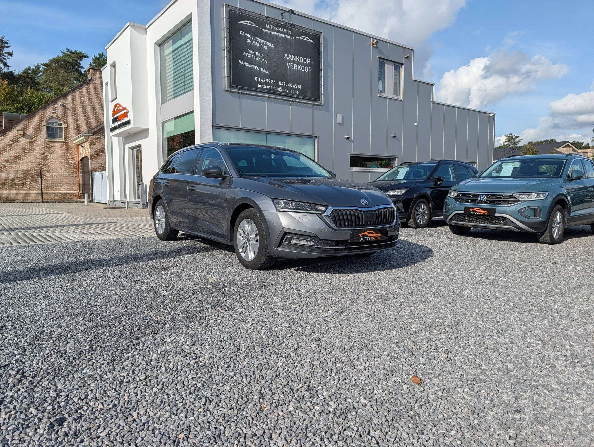 Skoda Octavia SW 2.0 TDi SCR DSG | NAVI/CARPLAY | ZETELVERWA, Auto's, Stof, Gebruikt, Euro 6, 4 cilinders