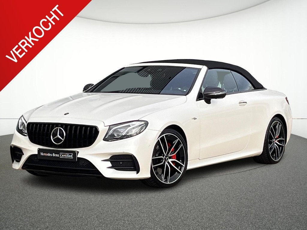 Mercedes-Benz E-Klasse Cabriolet 53 4MATIC AMG + Brabus, Auto's, Automaat, Stof, Gebruikt, Automatische klimaatregeling