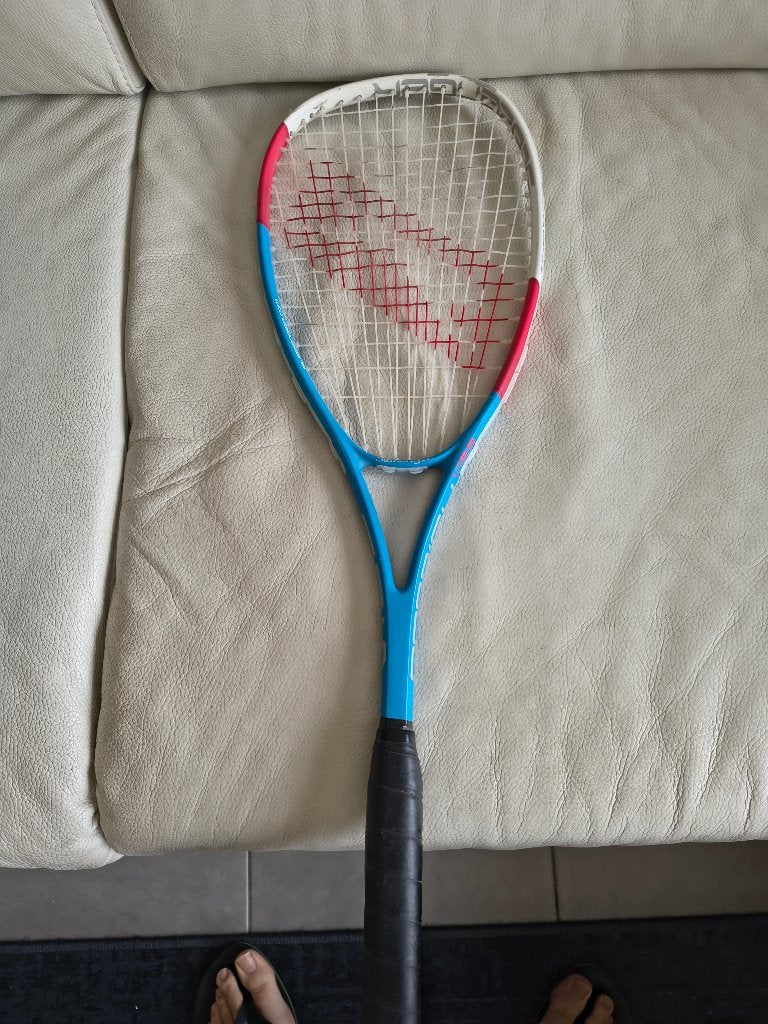 Slazenger V165 prodigy squash racket, Sport en Fitness, Ophalen, Gebruikt, Racket