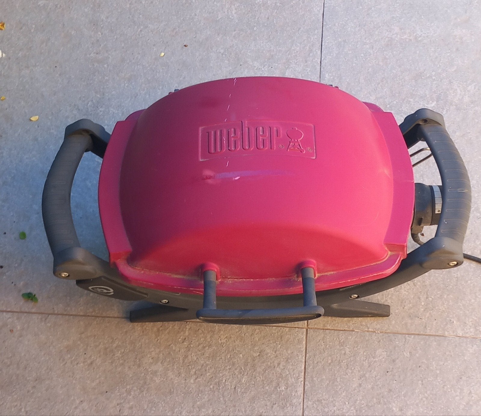weber elektrische grill, Ophalen, Gebruikt, Weber