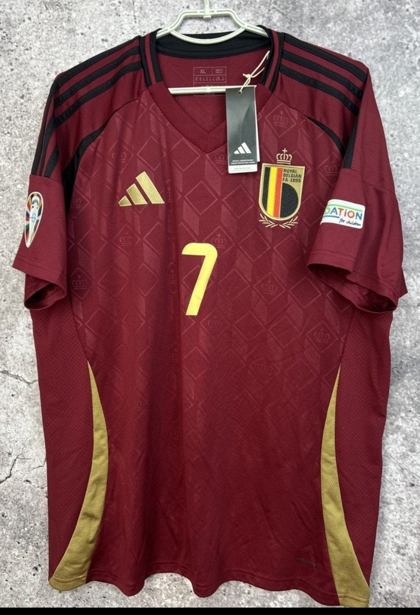 België De Bruyne Voetbal Thuisshirt Orgineel EK 2024, Ophalen of Verzenden