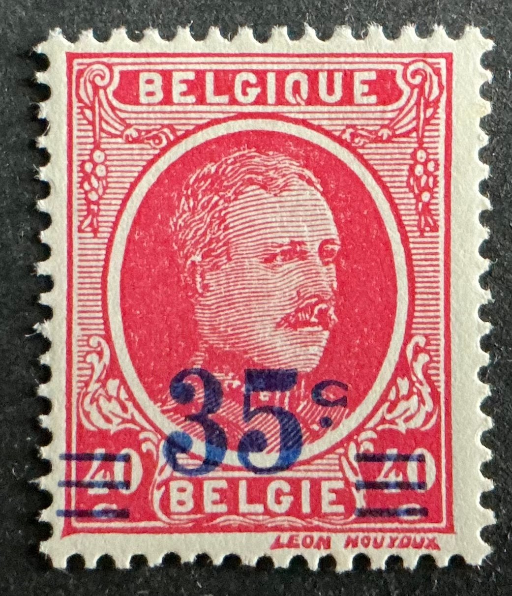 LOT 755. COB: 247 Cu.HOUYOUX.Surchargé.MNH., Neuf, Enlèvement ou Envoi, Non oblitéré, Gomme originale