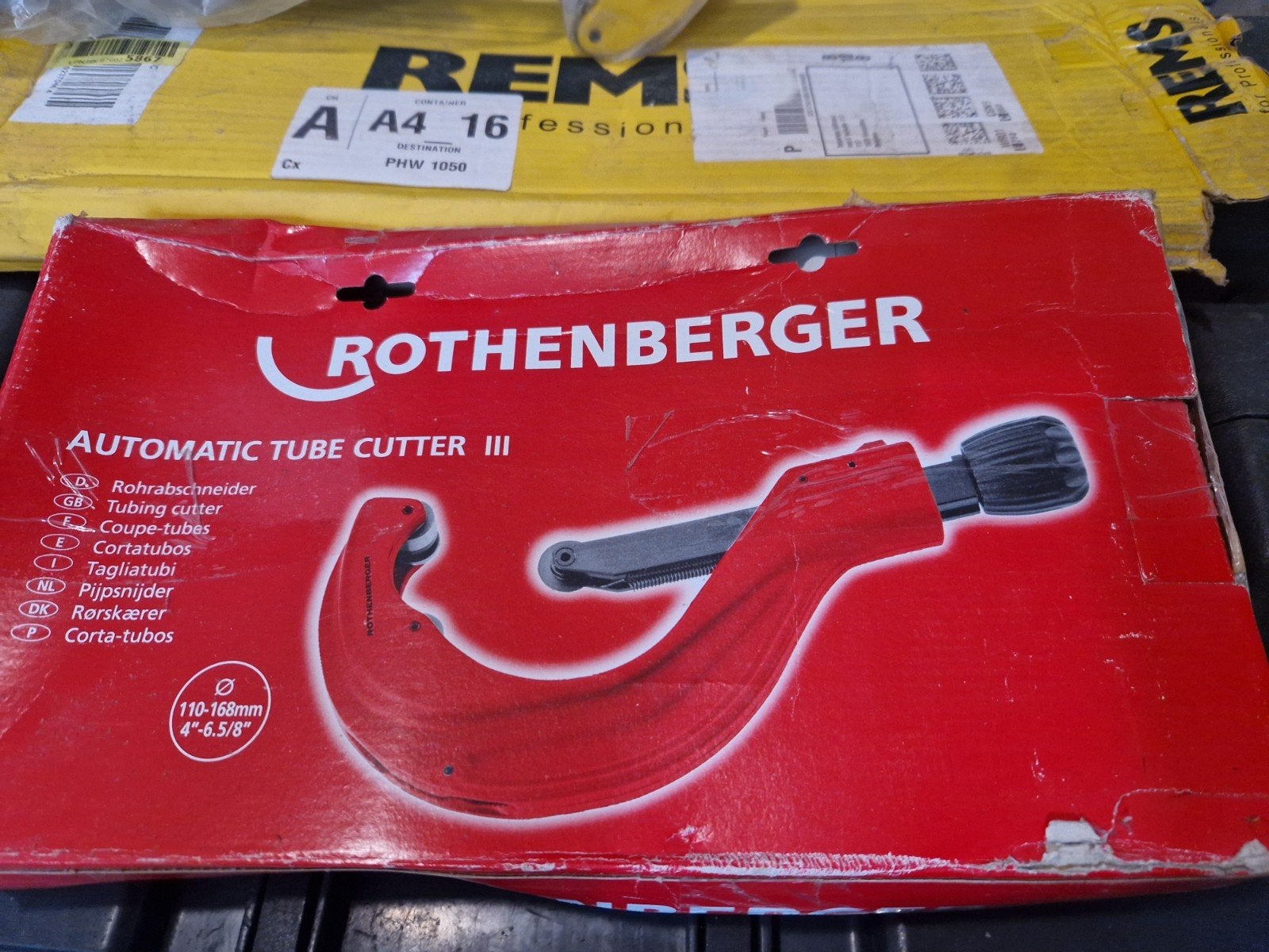 coupe tubes Rems Rothenbergen 150€ pièce, Ophalen, Nieuw