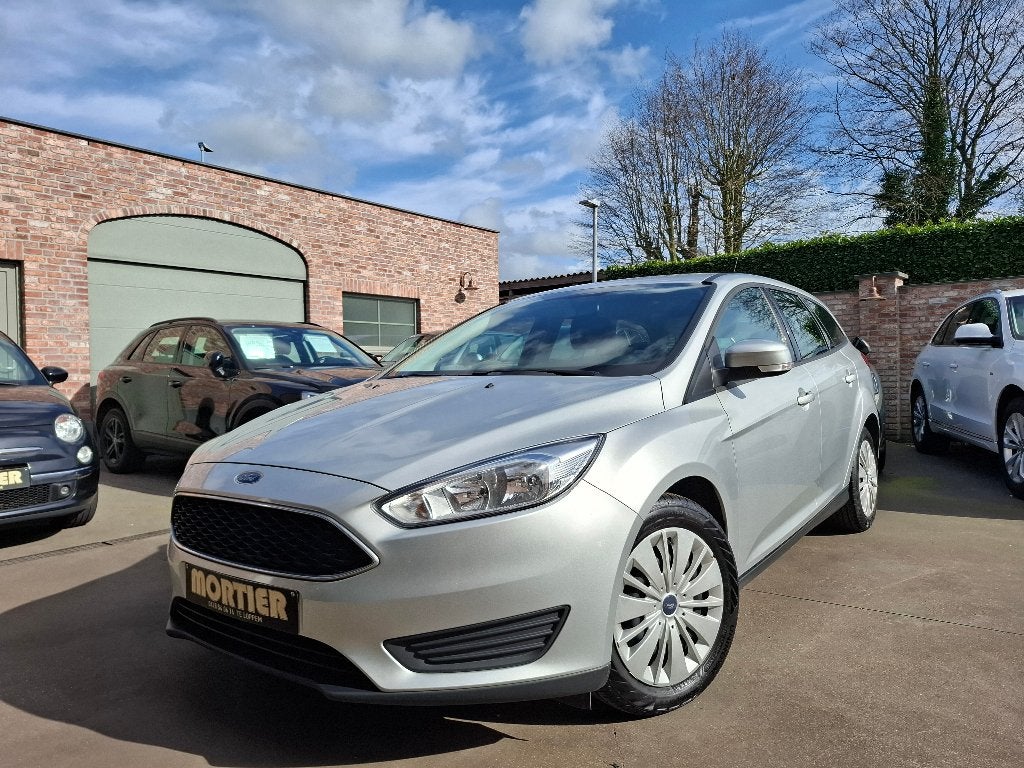Ford Focus Break,1.0i Ecoboost/125pk/1ste eig,BTW wagen, Stof, 4 cilinders, 110 g/km, Bedrijf