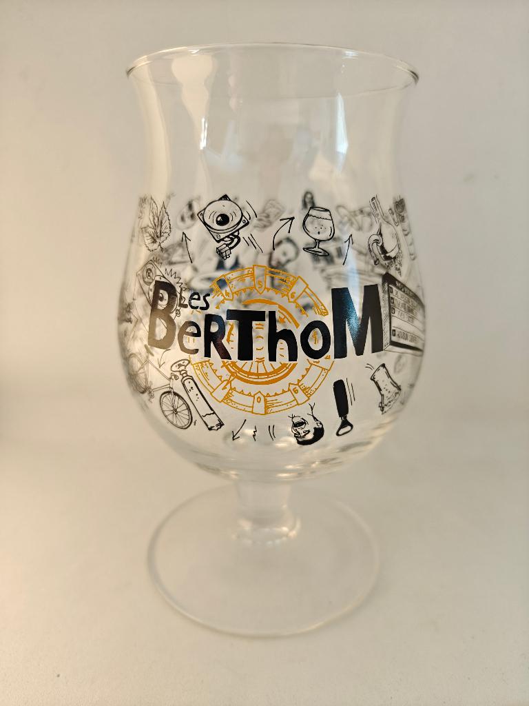 Duvel Berthom Memes, Verzamelen, Glas en Drinkglazen, Ophalen of Verzenden, Nieuw, Bierglas