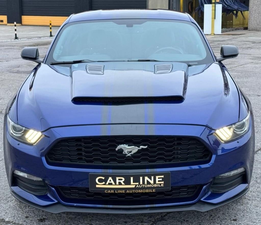 FORD MUSTANG 3.7 LPI LEER/BI-XENON/NAVI/CAMERA/JA19", Auto's, Lederen bekleding, 3700 cc, Euro 6, 224 kW