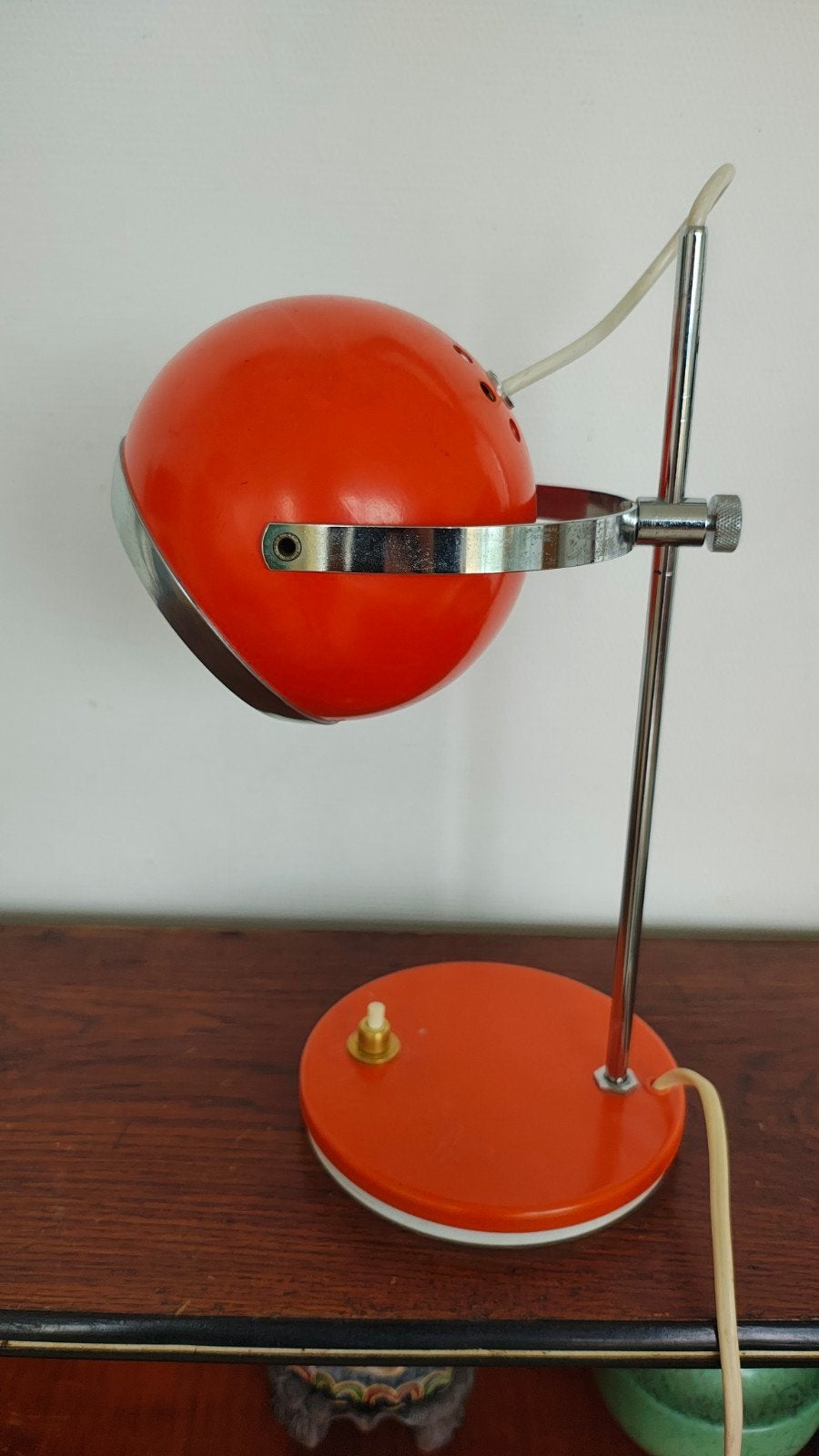 lampe vintage eye ball 1970, Vintage