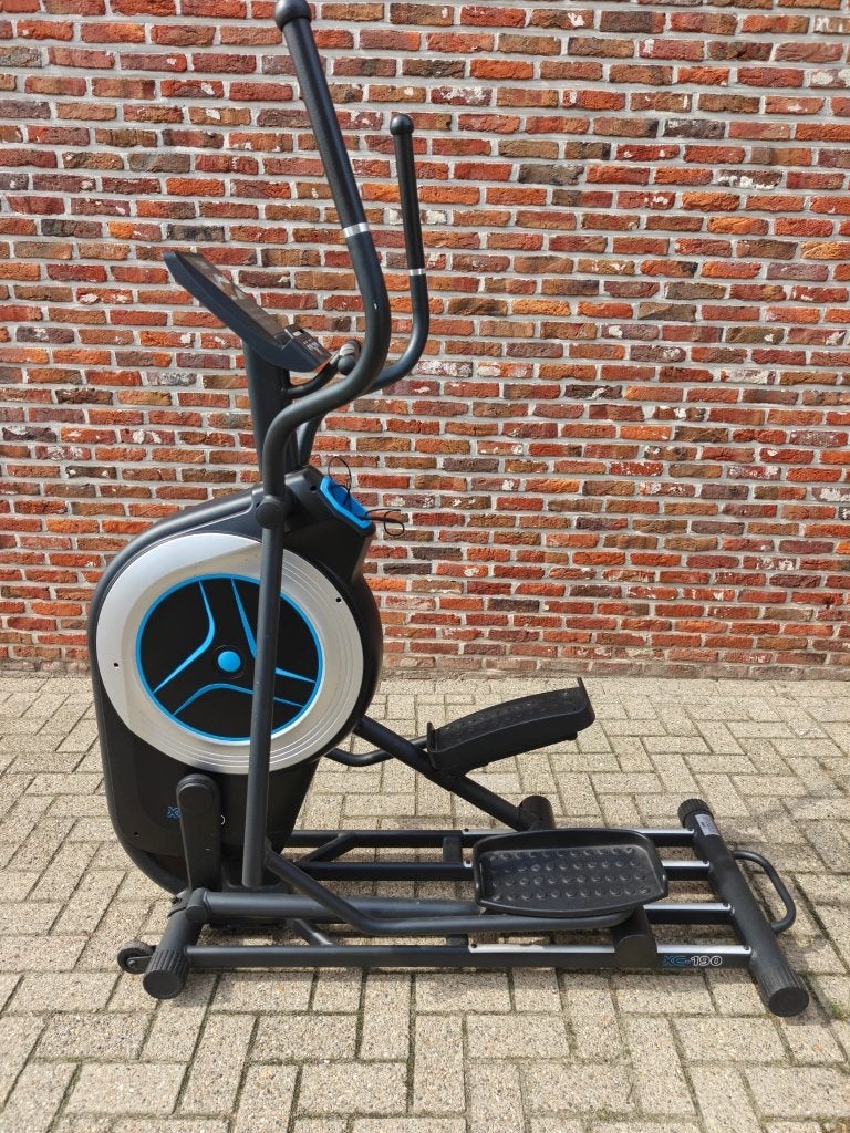 DKN XC-190 crosstrainer — topmodel, nauwelijks gebruikt, Sports & Fitness, Aluminium, Enlèvement, Vélo elliptique, Bras