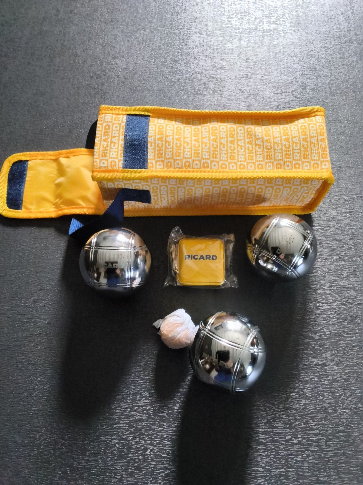 Nouvelle triplette de  boucles de pétanque RICARD, Collections, Enlèvement ou Envoi