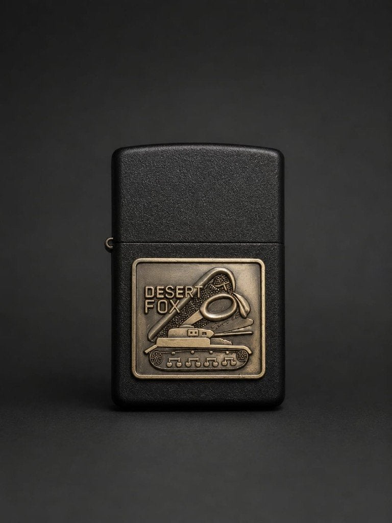 Briquet de marque STAR "DESERT FOX"., Collections, Articles de fumeurs, Briquets & Boîtes d'allumettes, Utilisé, Briquet, Enlèvement