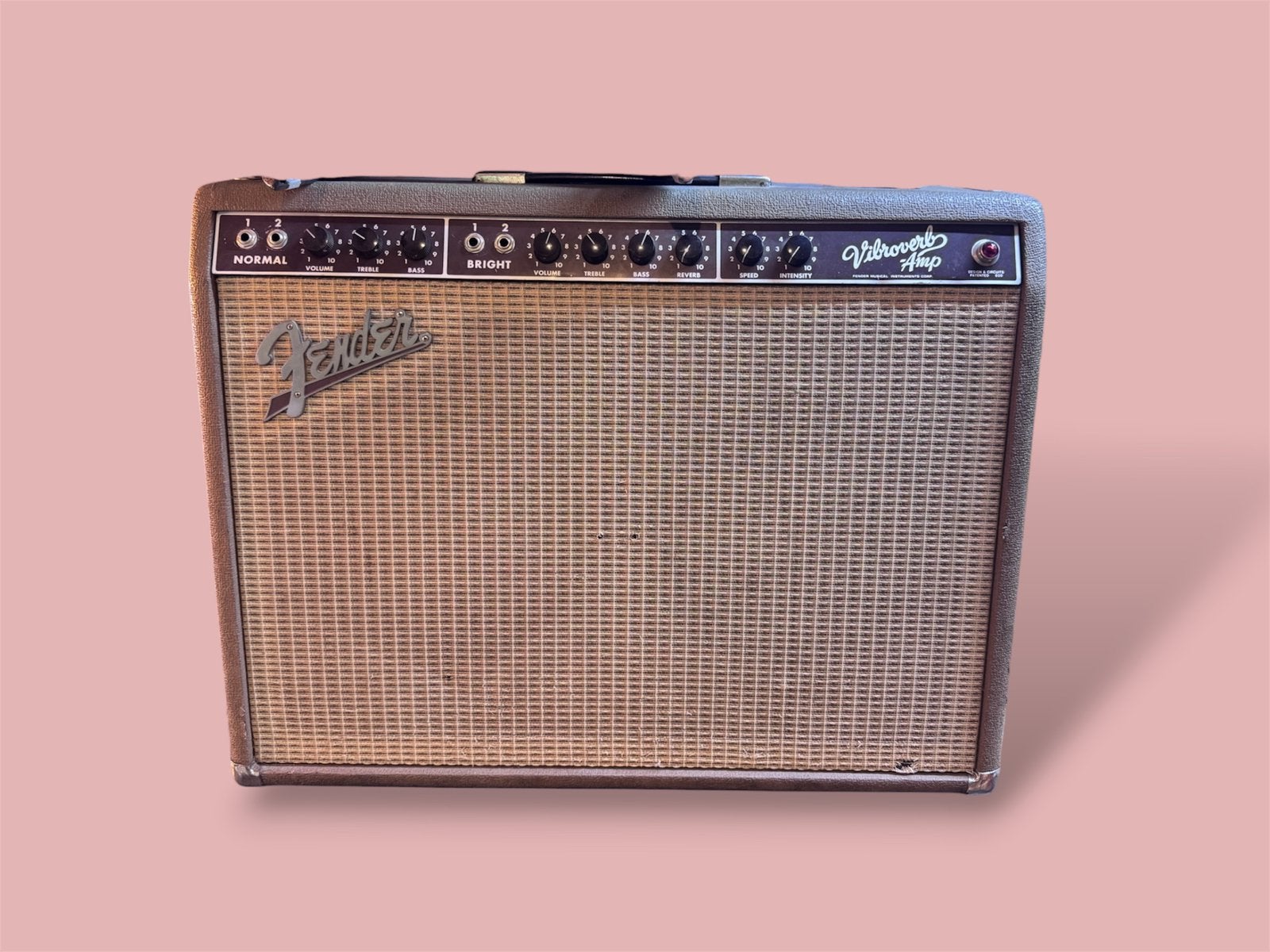 Fender Vibroverb 63’ Reissue, Muziek en Instrumenten, Ophalen, Gebruikt, Gitaar, Minder dan 50 watt
