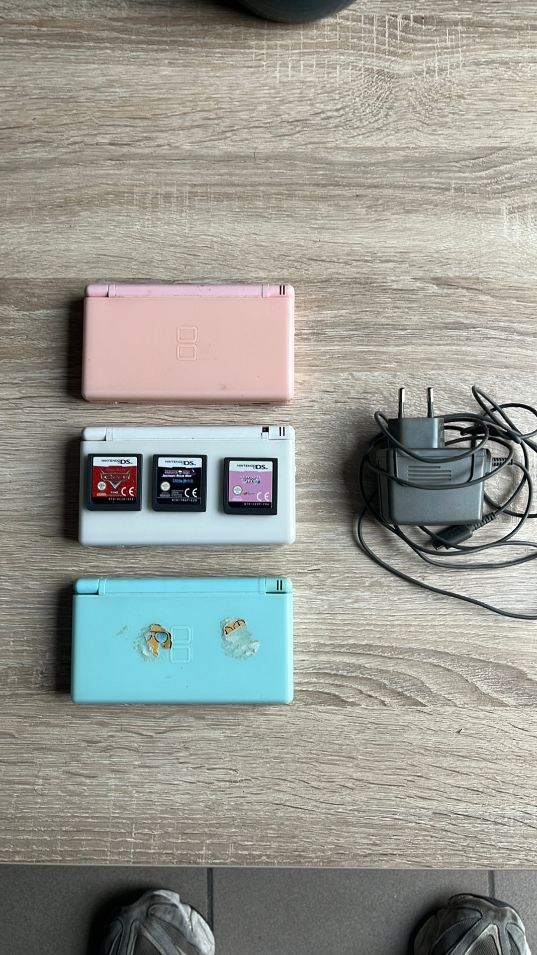 3 Nintendo ds lite, Games en Spelcomputers, Spelcomputers | Nintendo DS, Gebruikt, DS Lite, Roze, Met games, Ophalen