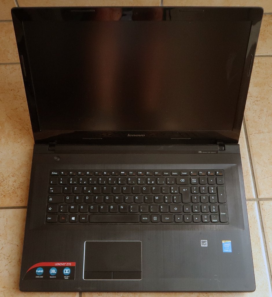PC portable Lenovo Z70-80 17", 17 pouces ou plus, Enlèvement, Utilisé, SSD